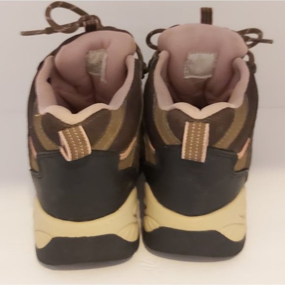 SPORTEK | Girls Hiking Boots Black Brown Pink - Picture 4 of 7